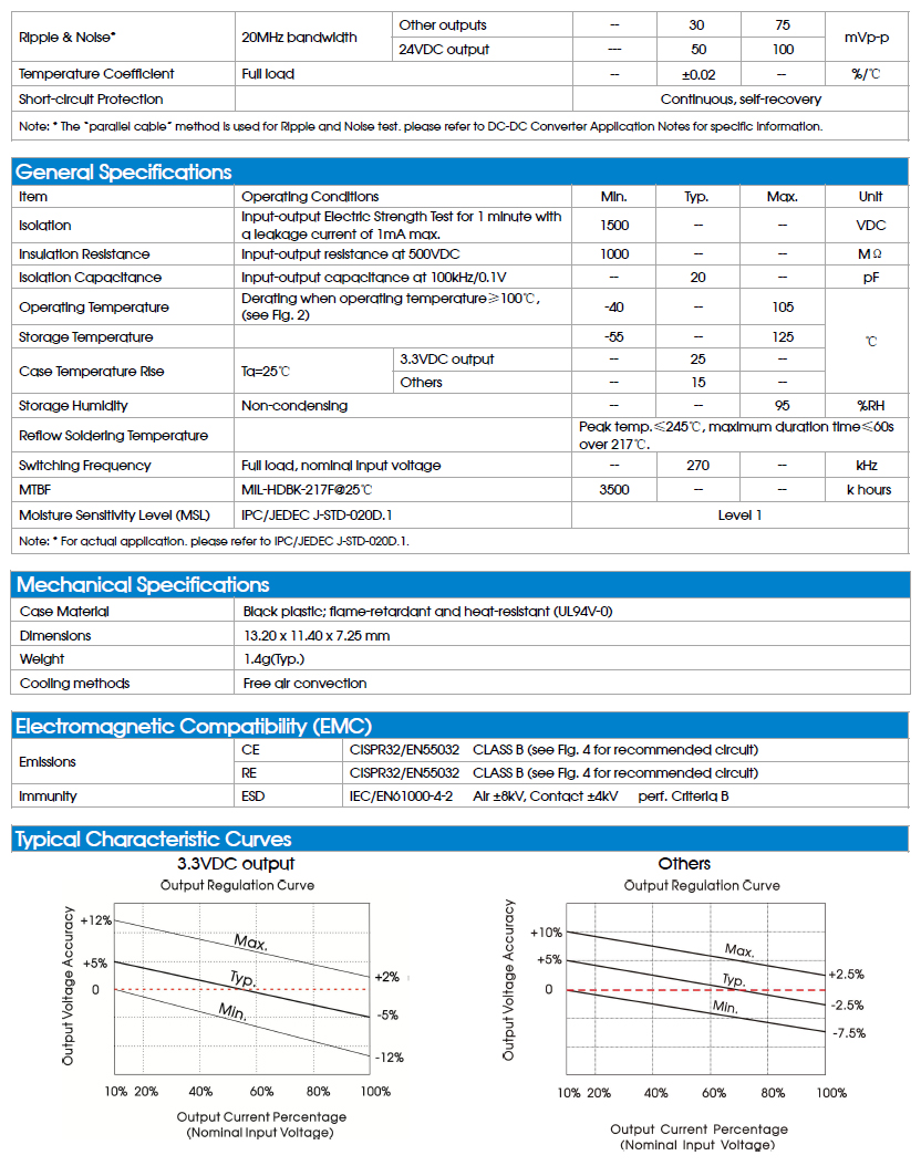 MORNSUN] DC/DC컨버터 B0505XT-1WR3[1000019939] : 로봇마트 > BRAND SHOP > 모터/로봇/전자키트